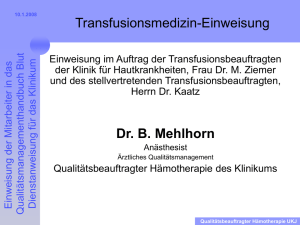 Transfusionsgesetz