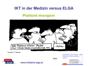 IKT in der Medizin versus ELGA ( Kurz