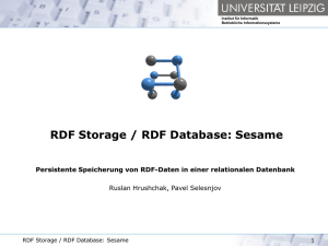 20041118_rdfDatabase.. - Institut für Informatik