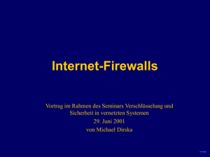 Internet-Firewall