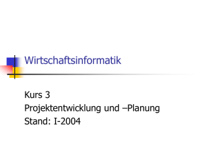 Wirtschaftsinformatik