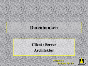 Client / Server Architektur - dFPUG