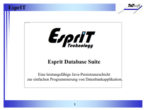 DBObject - EsprIT Systems