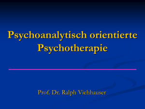Klin-Psych3-Psychoanalyse