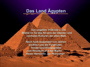 Das Land Ägypten - Lerntippsammlung.de!