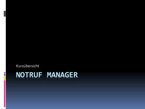 Notruf Manager