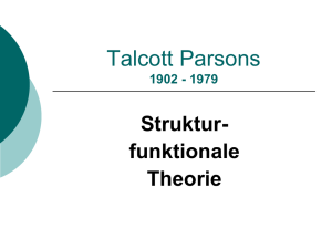 Talcott Parsons 1902