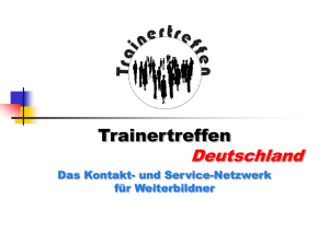 TT-Teamtreffen 2002 - Trainertreffen Deutschland