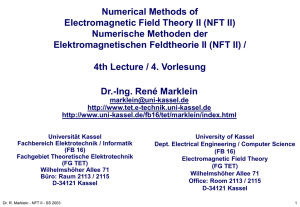 Lecture4 - Universität Kassel
