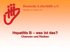 Deutsche Leberhilfe eV - Welt-Hepatitis-Tag