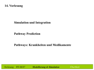 Vorlesung Modellierung & Simulation 8. Informationssysteme