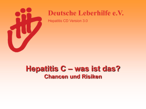 Deutsche Leberhilfe eV - Welt-Hepatitis-Tag