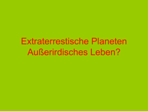 Extraterrestische Planeten