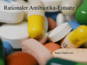 Rationaler Antibiotika-Einsatz
