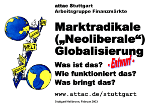 ATTAC-Stuttgart Arbeitsgruppe Finanzm&auml;rkte