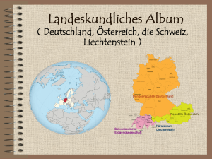 Landeskundliches Album ( Deutschland, Österreich, die Schweiz