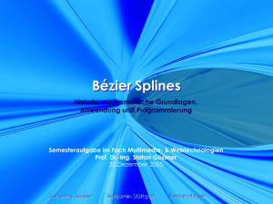 Bezier-Splines - stefan.goessner