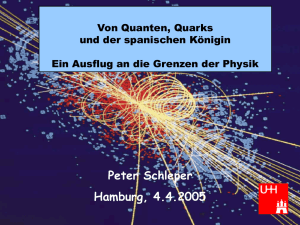 University of Hamburg Institute for Experimental Physics