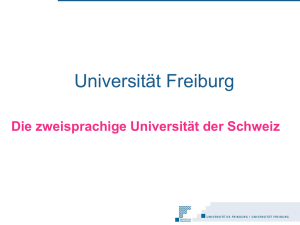 Die Universität im Herzen von Freiburg