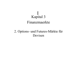 Internationales Finanzmanagement I