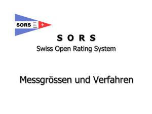 Swiss Open Rating System (SORS)