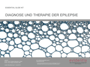 Epilepsie - evidentia