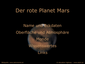 Mars - PowerPoint