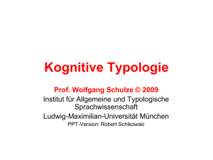 Kognitive Typologie