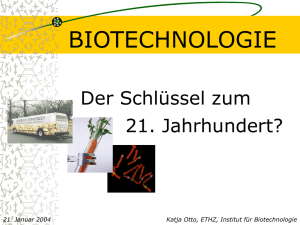 biotechnologie