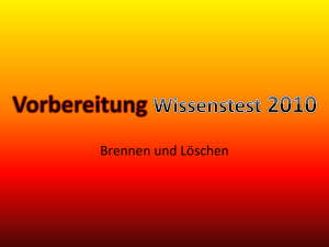 Wissenstest 2010.pps - Jugendfeuerwehr