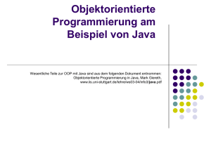 OOP-mit-Java
