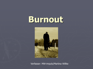 Burnout - Martina Willke