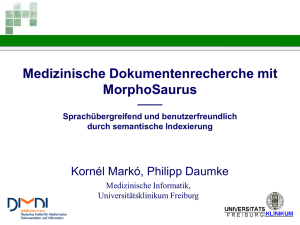 PowerPoint-Präsentation - Medizinische Universitaet Graz