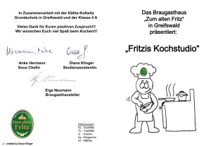Rezeptebuch - Kollwitz Grundschule zu Greifswald