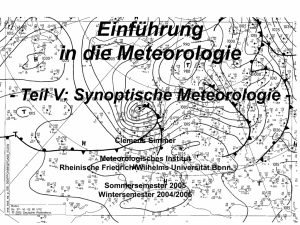 EinfidMet-V-2 - Meteorologisches Institut der Universität Bonn