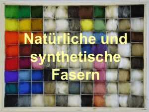 Natürliche und synthetische Fasern