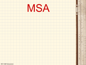 MSA