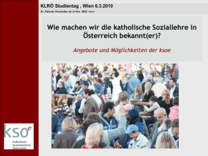 KLRÖ Studientag , Wien 6.3.2010 - Katholischer Laienrat Österreichs
