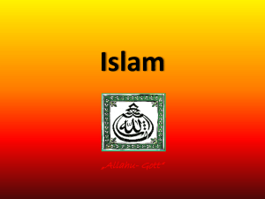 Islam - junge forschung