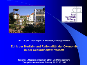 PowerPoint-Präsentation - Evangelische Akademie Tutzing