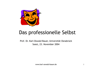 Professionelles Selbst