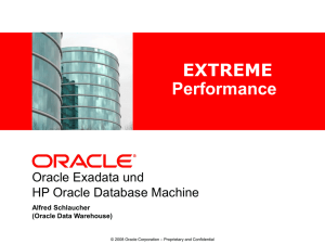 Oracle Exadata und HP Oracle Database Machine
