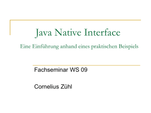JNI_Java Native Interface