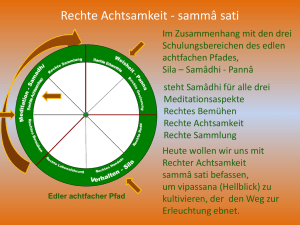 anicca, dukkha und anattā