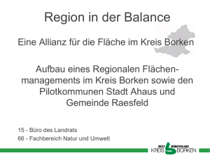 PowerPoint-Präsentation - NABU-Naturschutzstation Münsterland