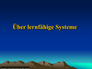 Lernfähige Systeme