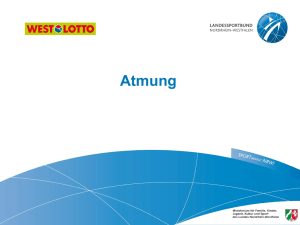 Steuerung der Atmung