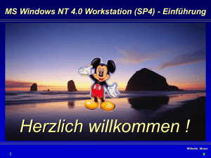 MS Windows NT 4.0 Workstation (SP4)