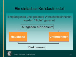 Der optimale Verbrauchplan - Goethe