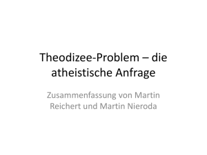 Die atheistische Anfrage (388 KByte)